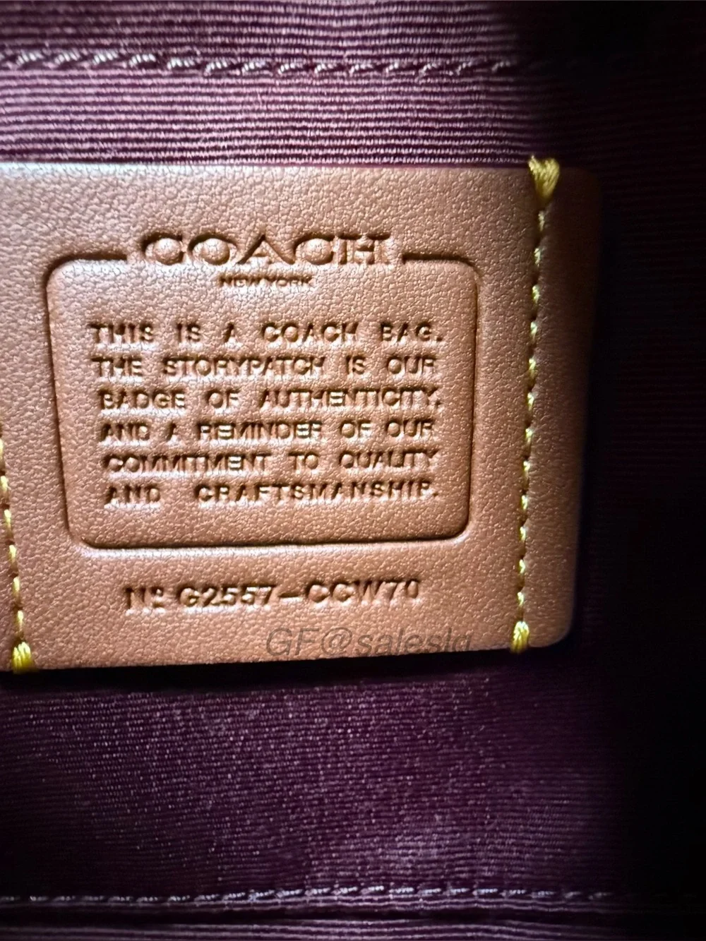 NWT Coach Teri Shoulder bag Quilted Velvet Crossbody Burgundy Gunmetal CCW70